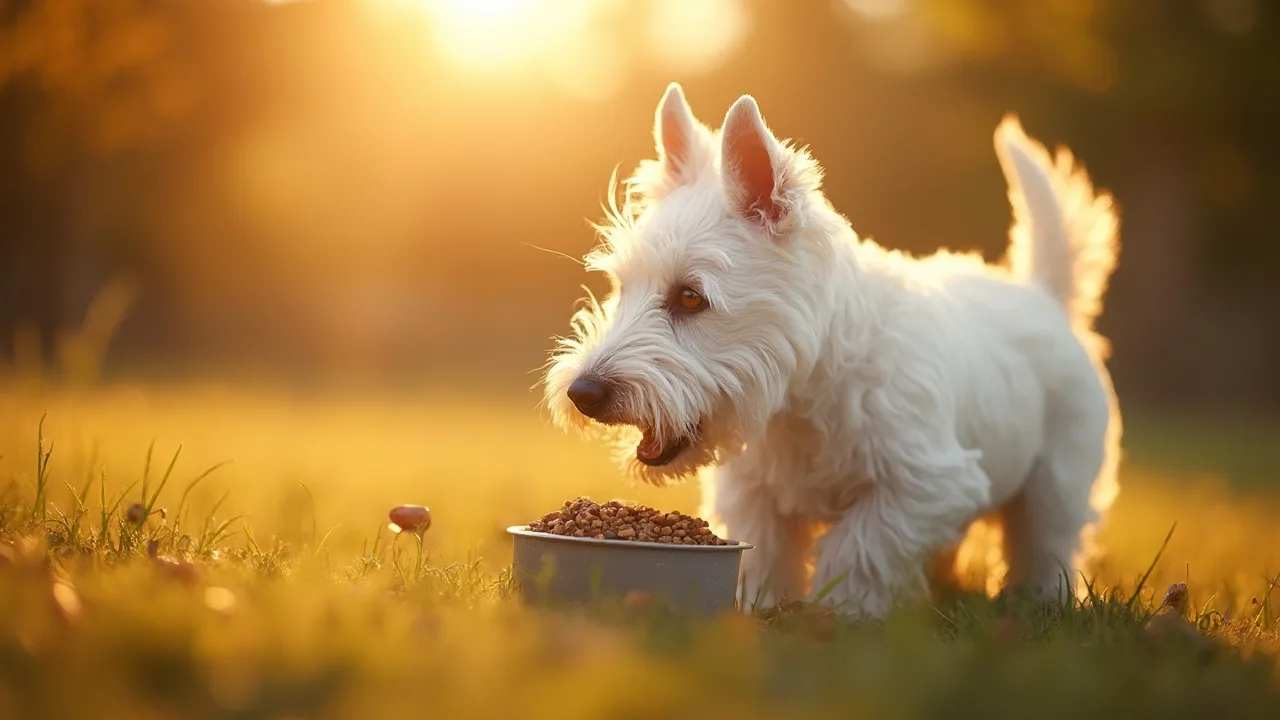 Westie dagelijkse beweging