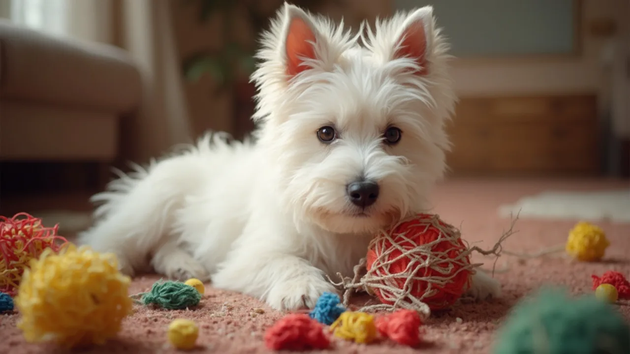 Gewicht en formaat van de Westie