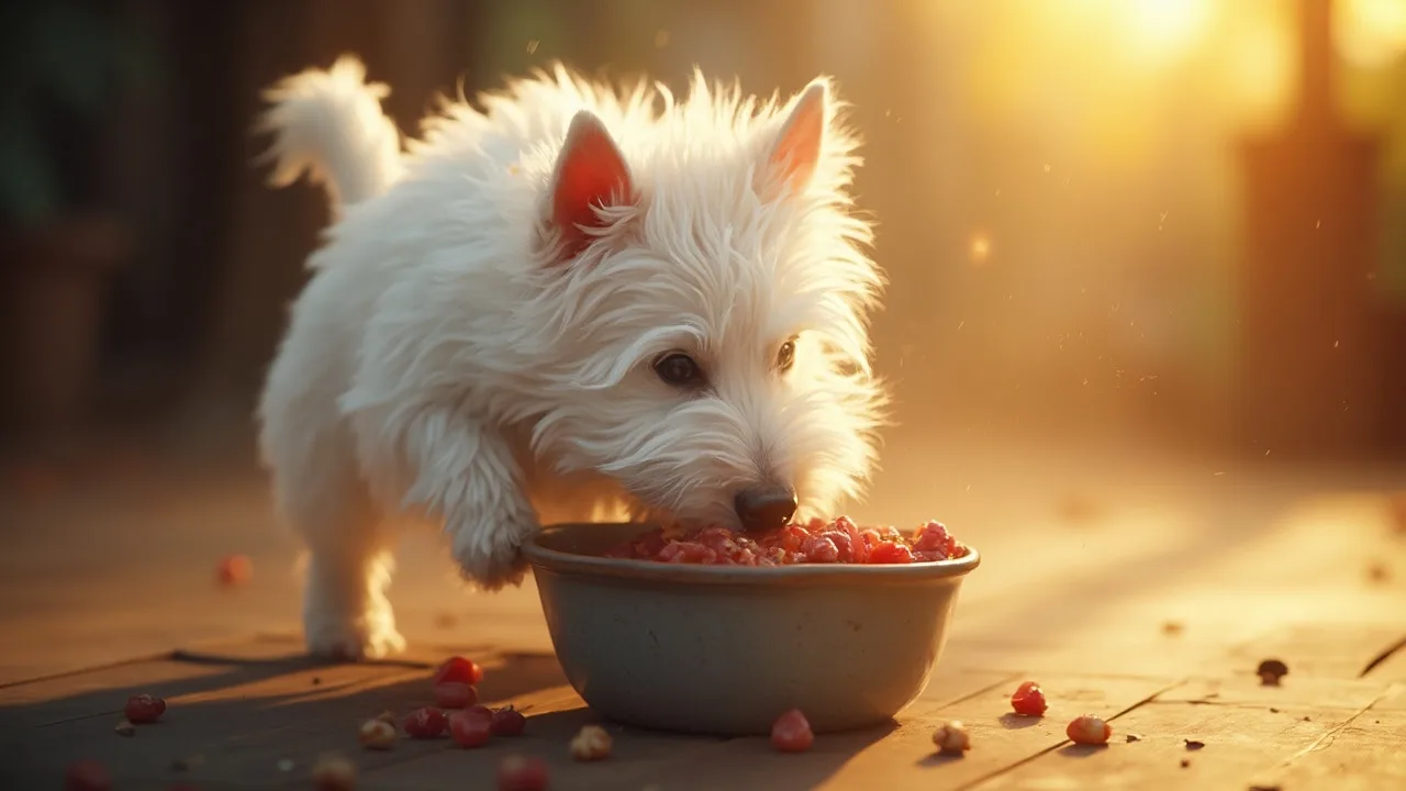 Hoe vaak eten per dag voor de Westie?