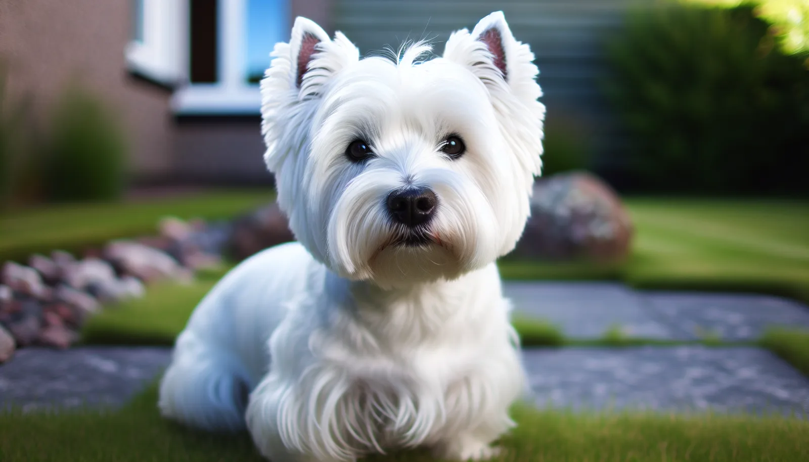 Oren reinigen bij de Westie