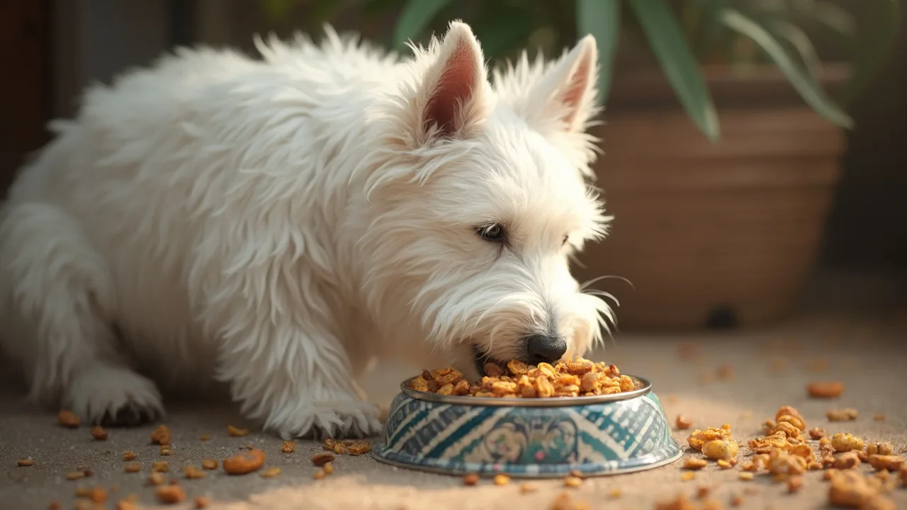Opvoeding van de oudere Westie