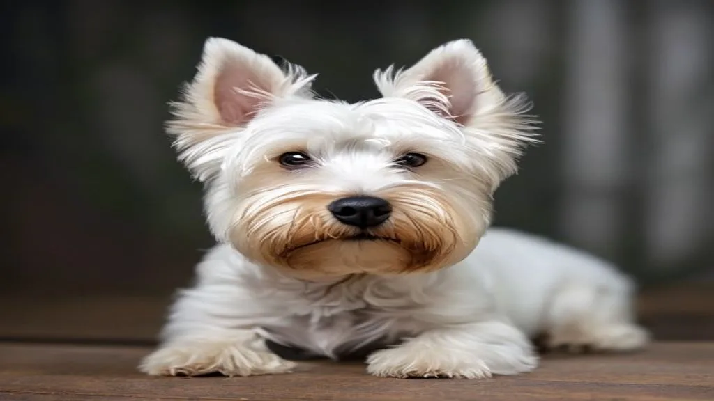 Westie bij vakantiewoning